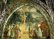 Piero della Francesca legend of the true cross Spain oil painting artist